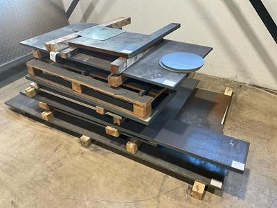 Översiktsbild av steel plate material